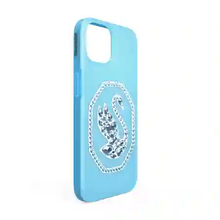 Resim Akıllı Telefon Kılıfı, Kuğu, iPhone® 13 Pro, Mavi