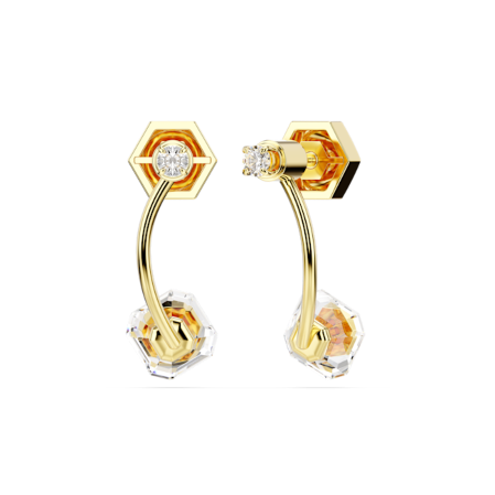 Resim Numina küpe gömlekleri, Karışık kesimler, Beyaz, Altın rengi kaplama