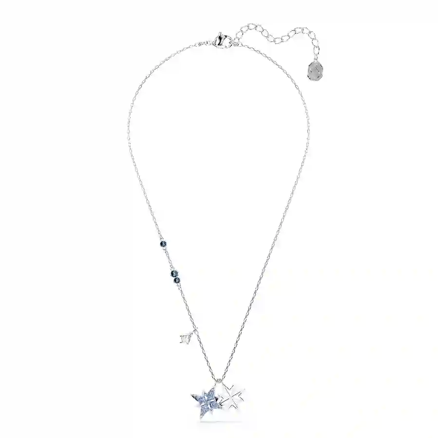 Resim Symbolica Kolye, Yıldız, Mavi, Rodyum kaplama