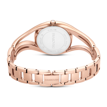 Resim Hyperbola Halka bileklik saat, İsviçre Üretimi, Rose Altın tonu, Pembe altın rengi yüzey
