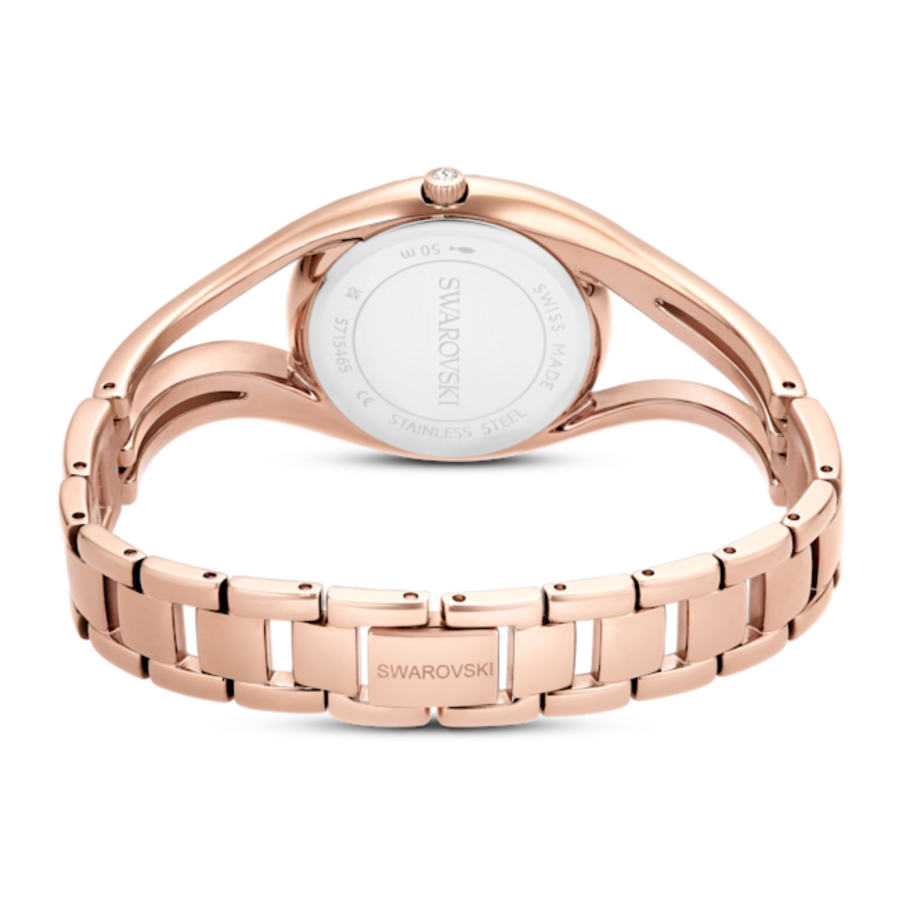 Resim Hyperbola Halka bileklik saat, İsviçre Üretimi, Rose Altın tonu, Pembe altın rengi yüzey