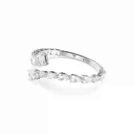 Resim Matrix Kelepçe, Karışık kesimler, Beyaz, Rodyum kaplama