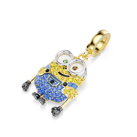 Resim Minions Bob Charm, Pavé, Çok renkli, Altın rengi kaplama