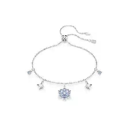 Resim Magic Bileklik, Kar tanesi, Mavi, Rodyum kaplama