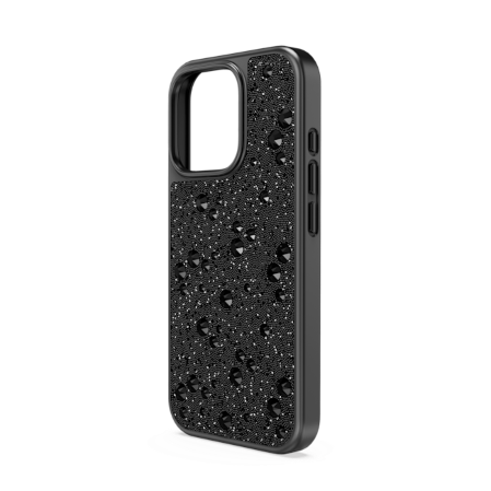 Resim High Akıllı Telefon Kılıfı, Serpiştirilmiş tasarım, iPhone® 16 Pro, Siyah