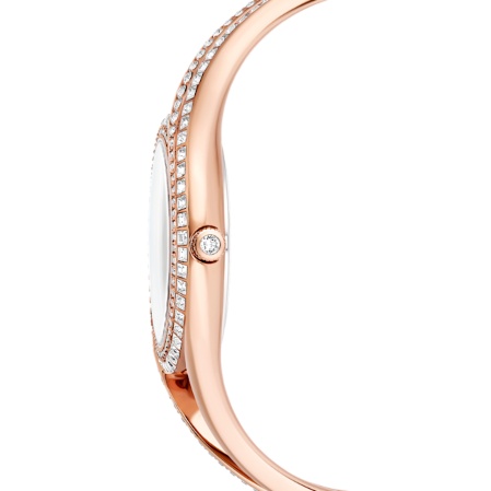 Resim Hyperbola Halka bileklik saat, İsviçre Üretimi, Rose Altın tonu, Pembe altın rengi yüzey