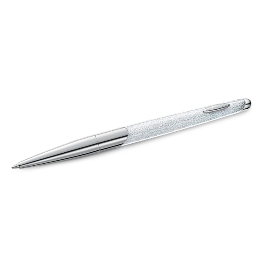Resim Crystalline Tükenmez Kalem, Gümüş Rengi, Krom Kaplama