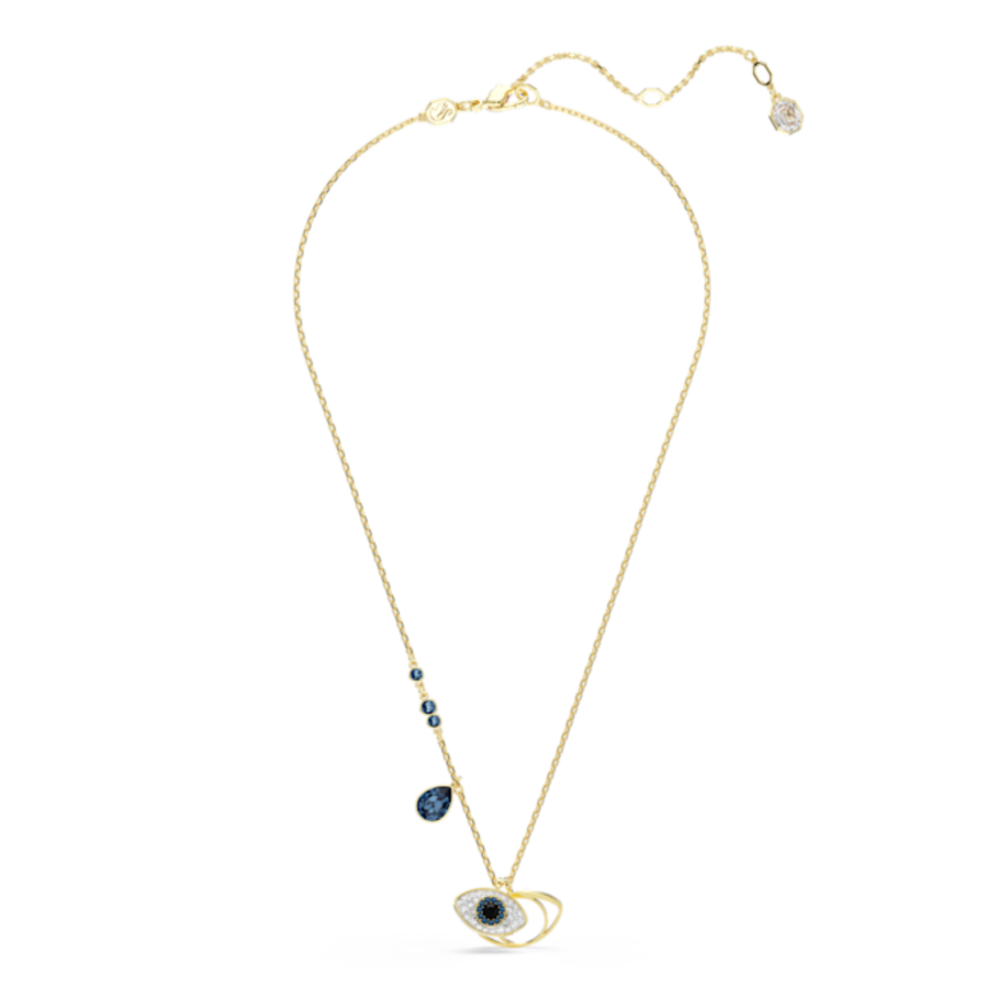 Resim Symbolica Kolye, Nazarlık, Mavi, Altın rengi kaplama