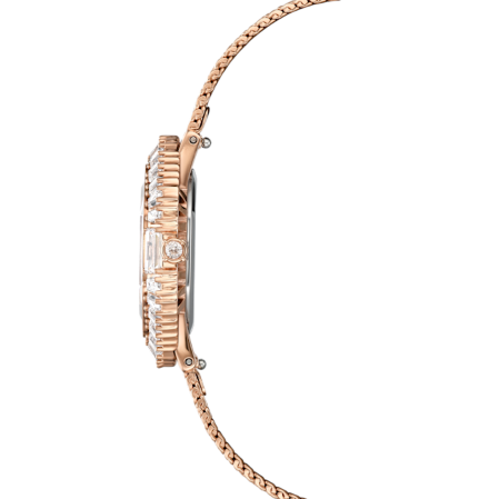 Resim Matrix Octagon Saat, Metal bileklik, Rose Altın tonu, Pembe altın rengi yüzey