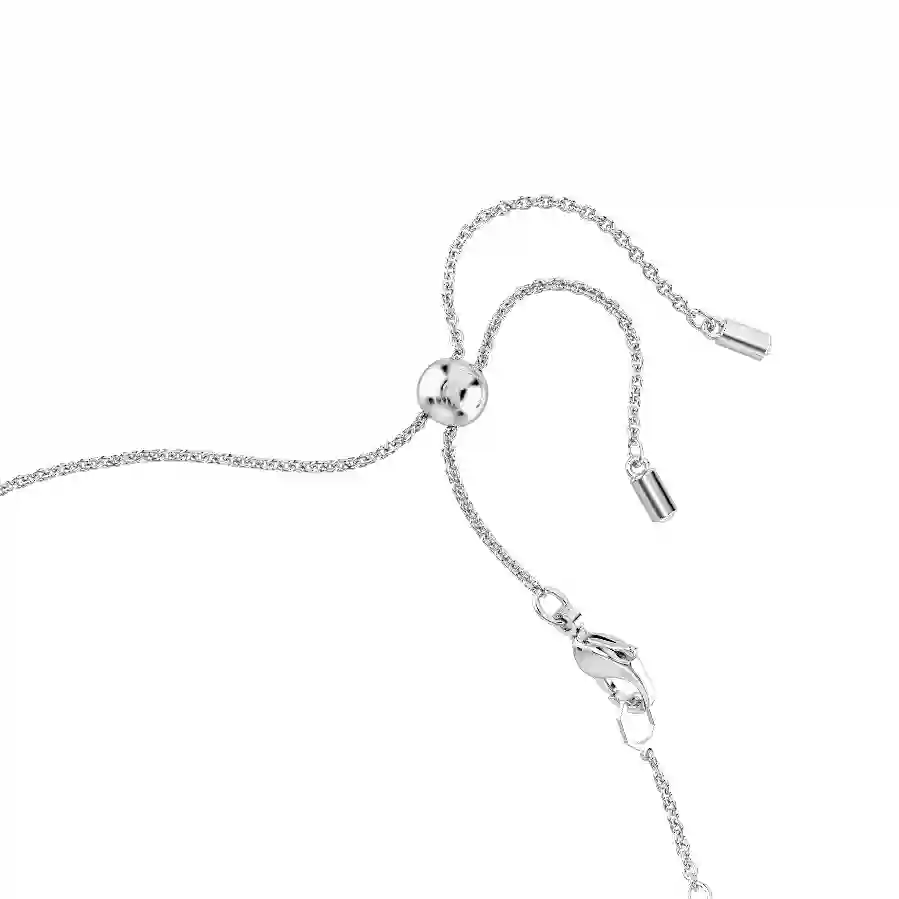 Resim Matrix Tennis gerdanlık, Yuvarlak kesim, Beyaz, Rodyum kaplama