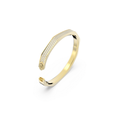 Resim Dextera Bileklik, Sekizgen şekil, Beyaz, Altın rengi kaplama