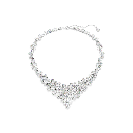 Resim Constella Kolye, Karışık kesimler, Toka, Beyaz, Rodyum kaplama