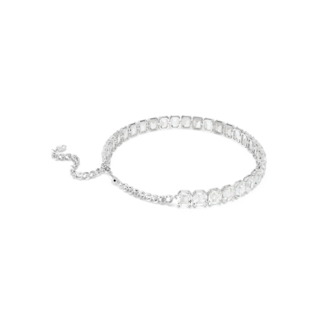 Resim Millenia Gerdanlık, Sekizgen kesim, Beyaz, Rodyum kaplama