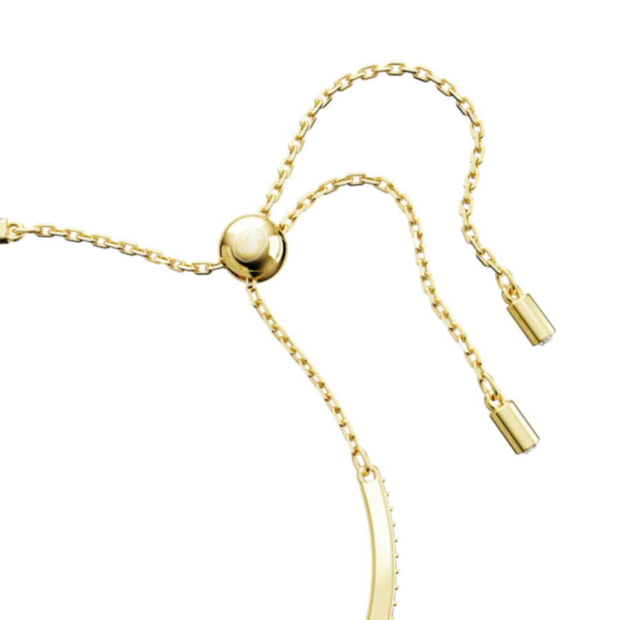 Resim Swan Bileklik, Kuğu, Orta, Kırmızı, Altın rengi kaplama