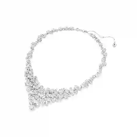 Resim Constella Kolye, Karışık kesimler, Toka, Beyaz, Rodyum kaplama