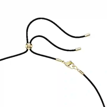 Resim Lucent Kolye, Sekizgen şekil, Sarı, Altın rengi kaplama