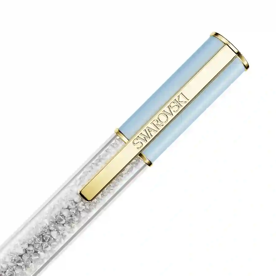 Resim Crystalline Lustre Tükenmez Kalem, Çok renkli, Altın rengi kaplama