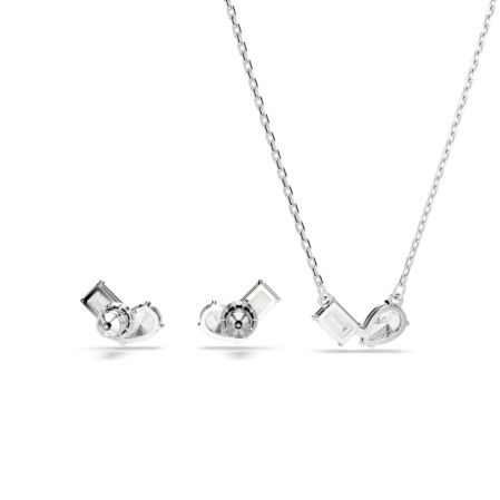 Resim Mesmera Set, Karışık kesimler, Beyaz, Rodyum kaplama