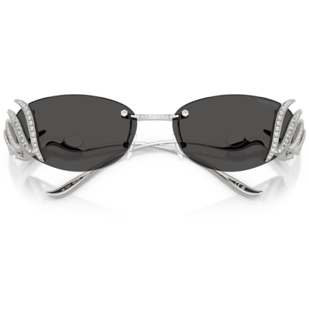 Resim Güneş Gözlüleri, Kedi gözü şekli, Kuğu, Gümüş Rengi