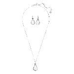 Resim Enlace Set, Beyaz, Rodyum kaplama