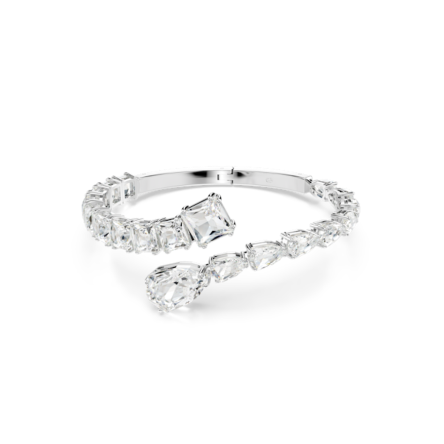 Resim Matrix Kelepçe, Karışık kesimler, Beyaz, Rodyum kaplama