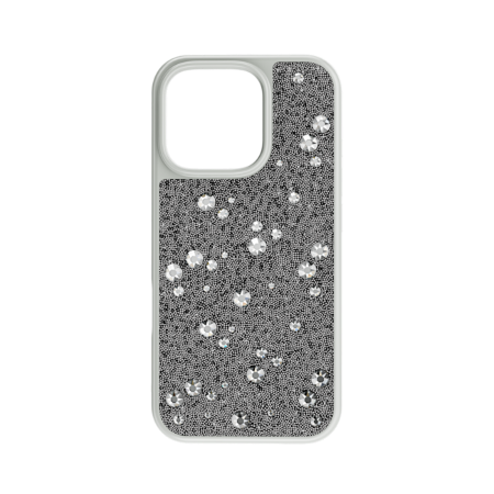 Resim High Akıllı Telefon Kılıfı, Serpiştirilmiş tasarım, iPhone® 16 Pro, Gümüş Rengi