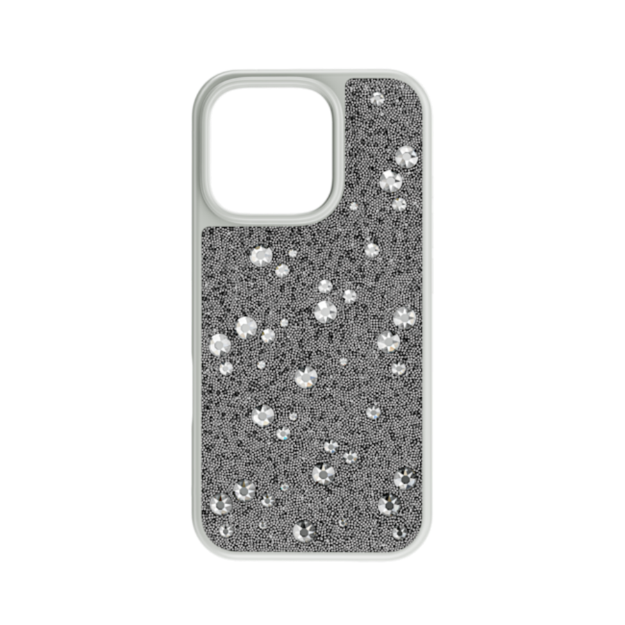 Resim High Akıllı Telefon Kılıfı, Serpiştirilmiş tasarım, iPhone® 16 Pro, Gümüş Rengi