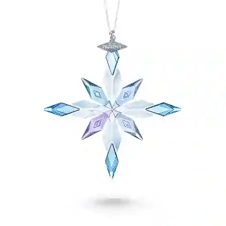 Resim Karlar Ülkesi 2 Kar Tanesi Süs