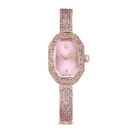 Resim Dextera Halka bileklik saat, İsviçre Üretimi, Pembe, Pembe altın rengi kaplama