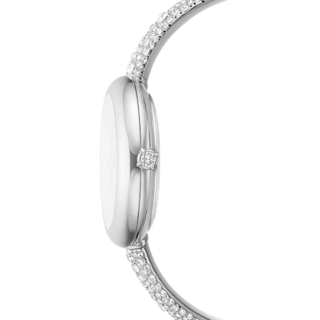 Resim Sublima bangle Saat, İsviçre Üretimi, Metal bileklik, Gümüş Rengi, Paslanmaz çelik