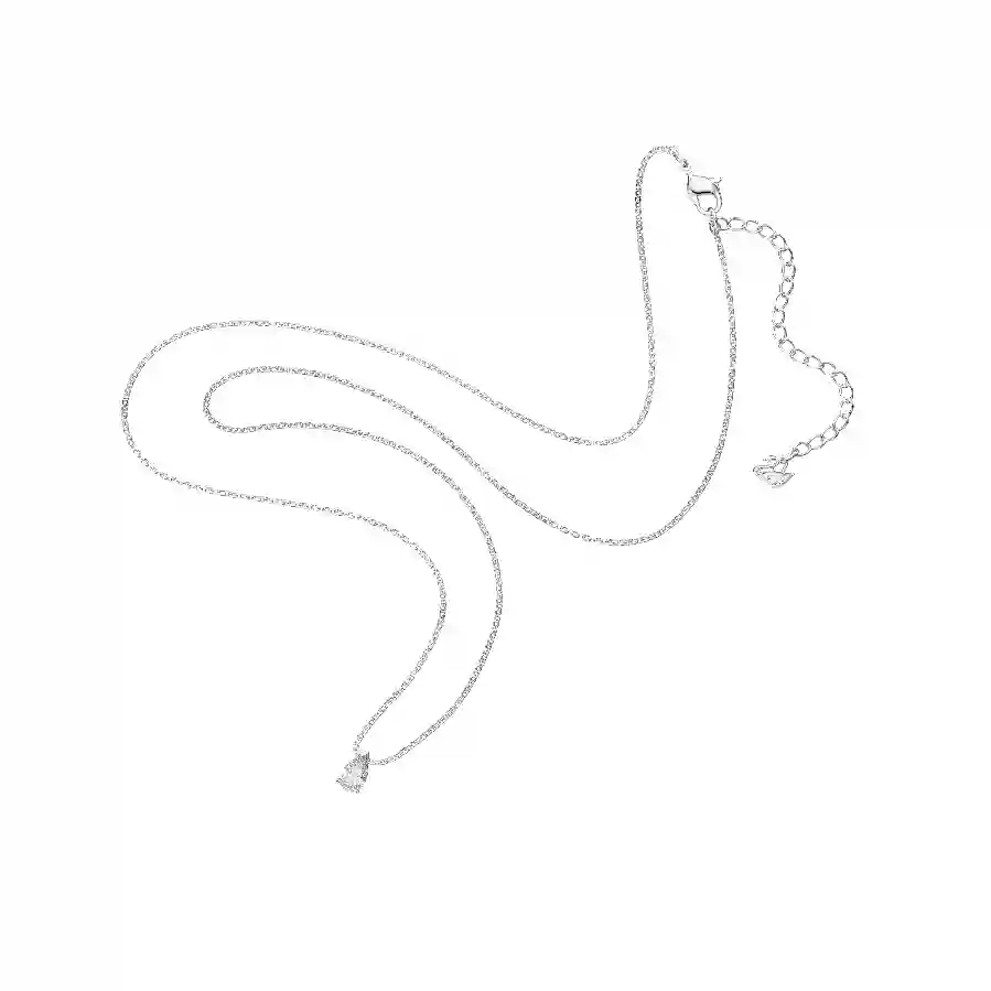 Resim Stilla Attract Kolye, Beyaz, Rodyum kaplama