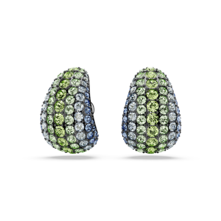 Resim Sublima damla küpeler, Yuvarlak kesim, Küçük, Çok renkli, Rutenyum kaplama