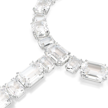 Resim Millenia Kolye, Karışık kesimler, Beyaz, Rodyum kaplama