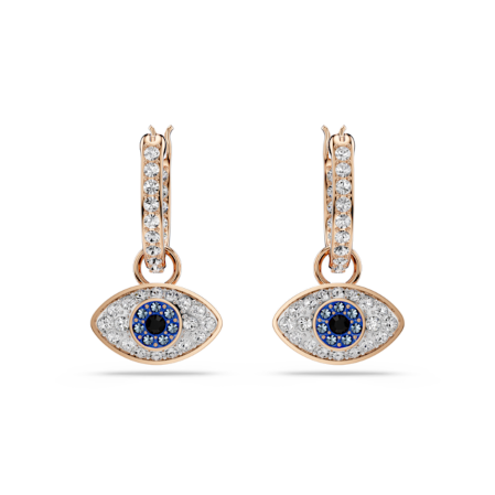 Resim Symbolica damla küpeler, Göz, Çok renkli, Pembe altın rengi kaplama