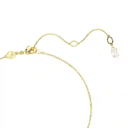 Resim Idyllia Kolye, Karışık kesimler, Deniz Kabuğu, Yeşil, Altın rengi kaplama