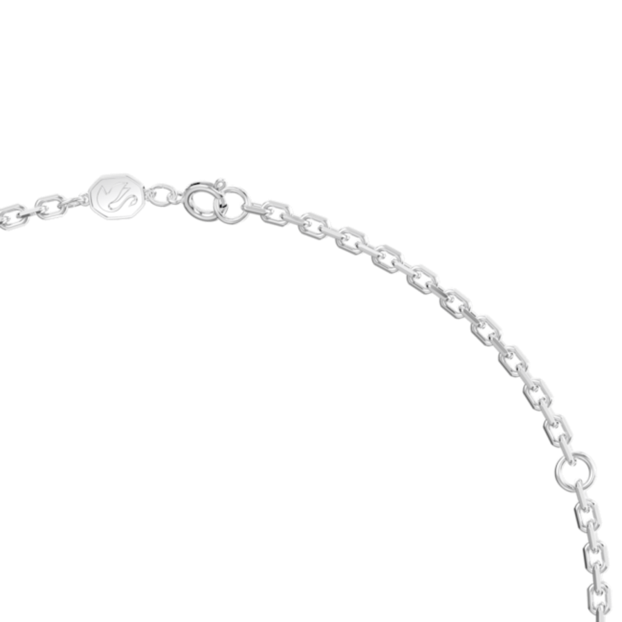 Resim Dextera Kolye, Sekizgen şekil, Orta, Beyaz, Rodyum kaplama