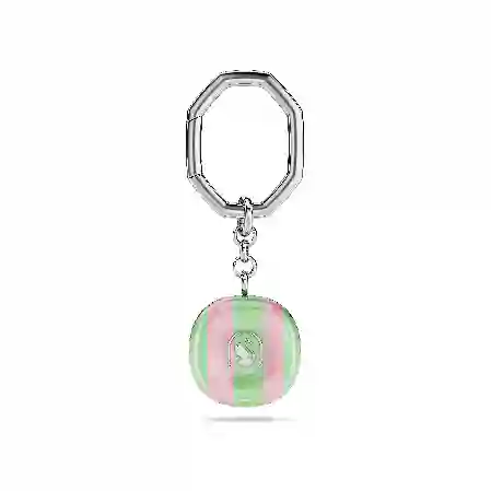 Resim Dulcis Anahtarlık, Sekizgen kesim, Çok renkli, Rodyum kaplama