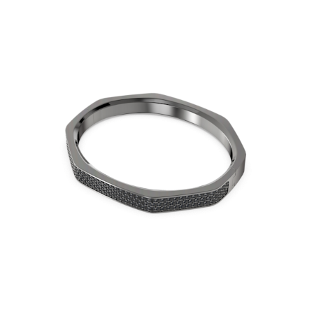 Resim Dextera Bileklik, Sekizgen şekil, Siyah, Rutenyum kaplama