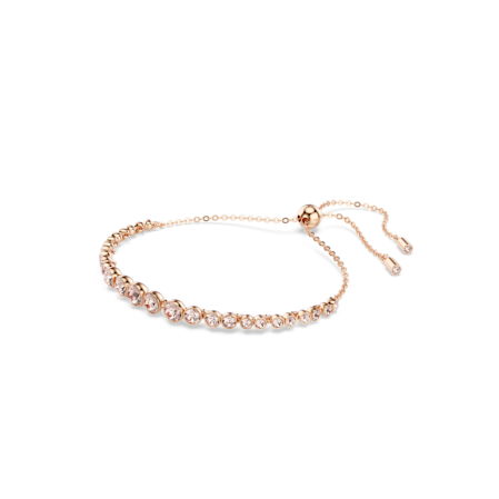 Resim Imber Emily Bileklik, Karışık yuvarlak kesimler, Pembe, Pembe altın rengi kaplama