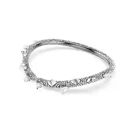 Resim Sublima Gerdanlık, Beyaz, Rutenyum kaplama