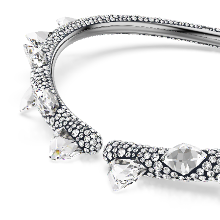 Resim Sublima Gerdanlık, Beyaz, Rutenyum kaplama