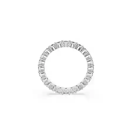 Resim Matrix Vittore Yüzük, Yuvarlak kesim, Beyaz, Gümüş renkli yüzey