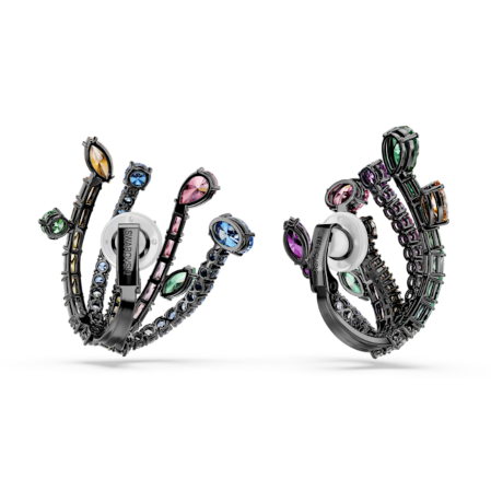 Resim Matrix Küpeler, Karışık kesimler, Buket, Çok renkli, Rutenyum kaplama