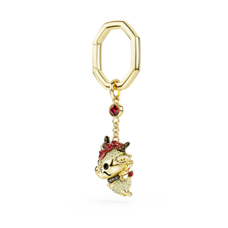 Resim Chinese Zodiac Anahtarlık, Ejderha, Sarı, Altın rengi kaplama