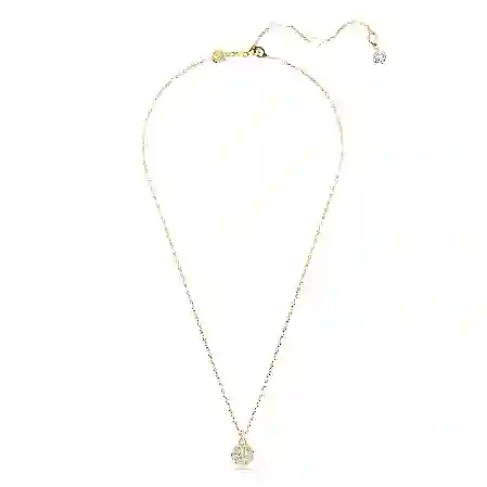 Resim Meteora Kolye, Beyaz, Altın rengi kaplama