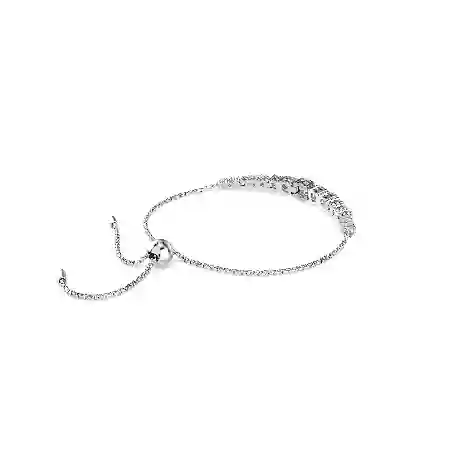 Resim Matrix Bileklik, Yuvarlak kesimlerin renk geçişleri, Beyaz, Rodyum kaplama