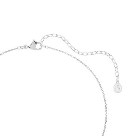 Resim Symbolica Kolye, Yuvarlak kesim, Pavé, At Nalı, Mavi, Rodyum kaplama