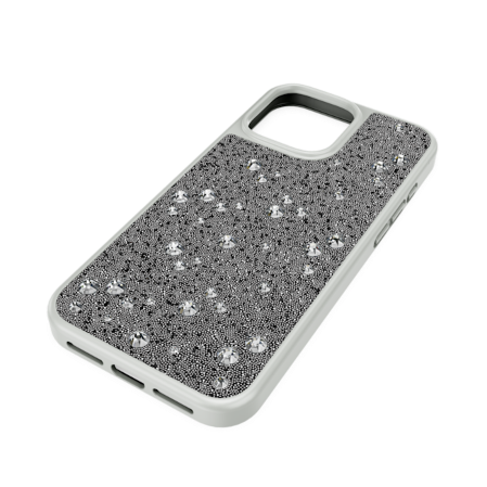 Resim High Akıllı Telefon Kılıfı, Serpiştirilmiş tasarım, iPhone® 16 Pro Max, Gümüş Rengi