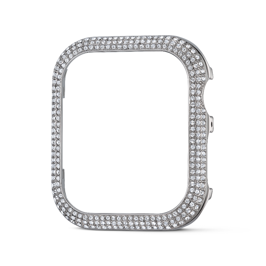 Resim Sparkling Kılıf, Apple Watch® Series 4 ve 5 ile uyumlu, 40 mm, Gümüş Rengi