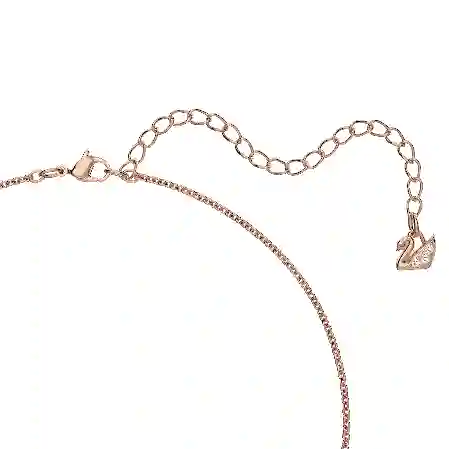 Resim Teddy Kolye, Ayıcık, Pembe, Pembe altın rengi kaplama